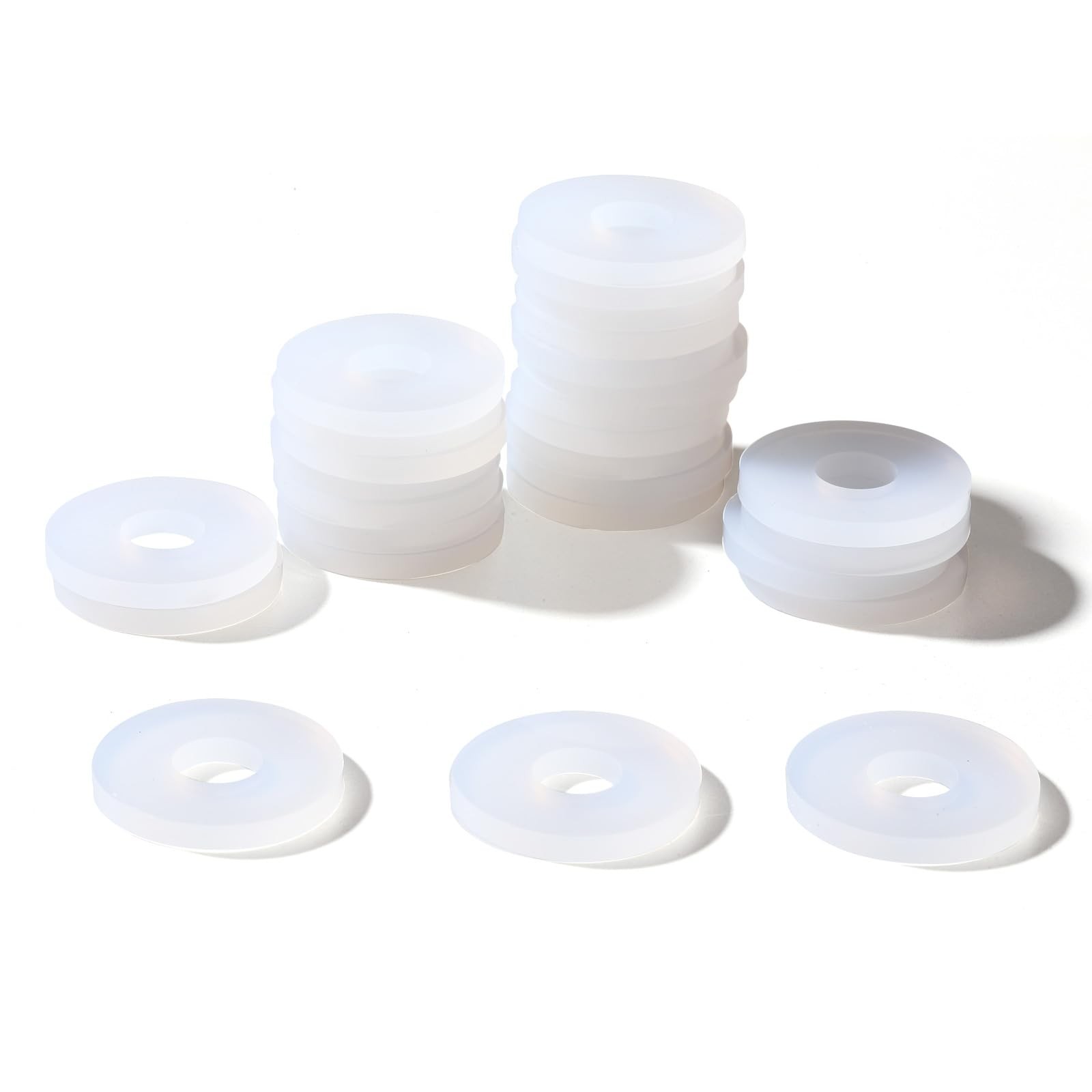 Grolsch Gaskets Silicone Seals - For Swing Top Bottles-40 Pack Combo Pack Cle...