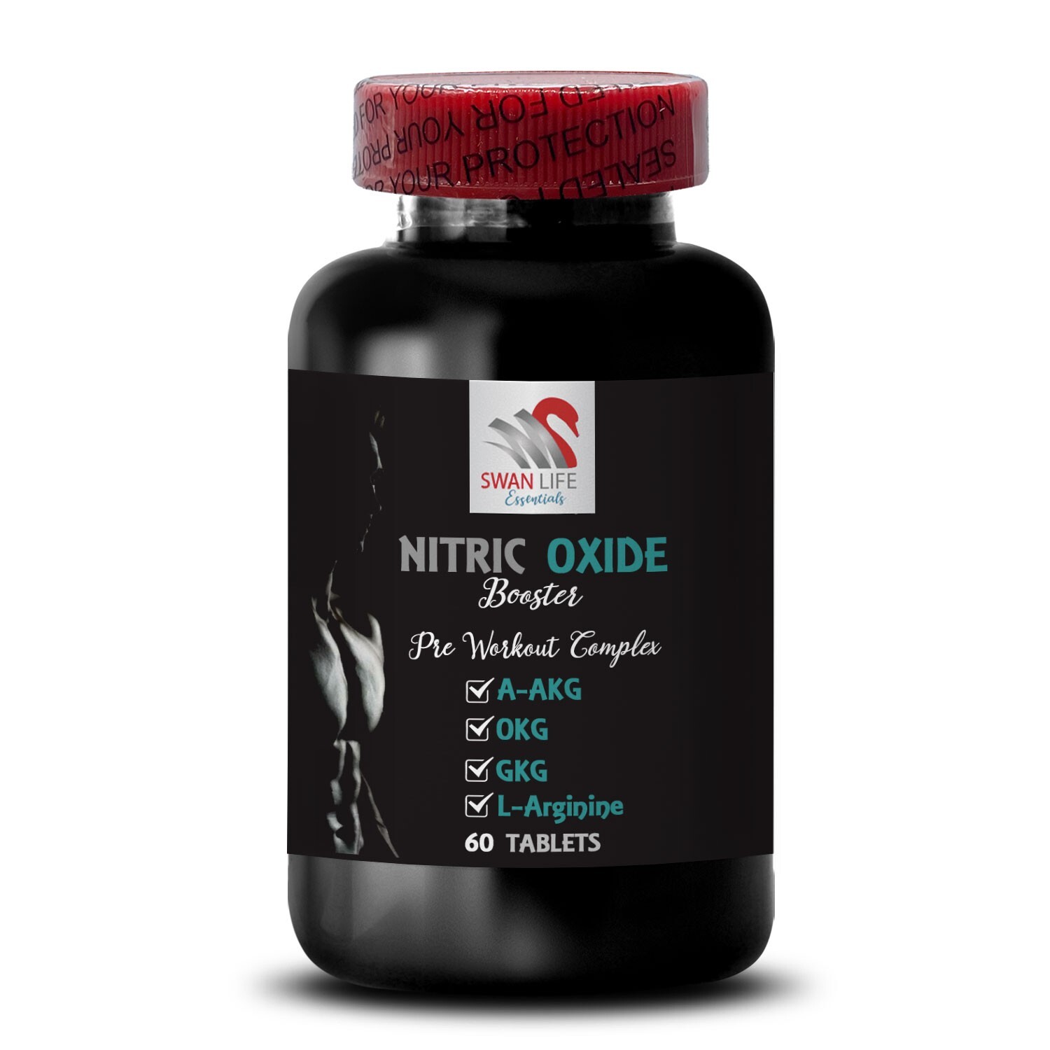 Stamina Support - NITRIC OXIDE BOOSTER - Nitric Surge 1 Bottle 60 Tablets
