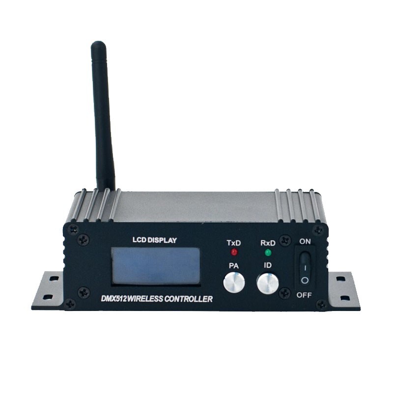 DMX512 Wireless Controller Transmitter 2.4Ghz LCD Display Stage Light Controller