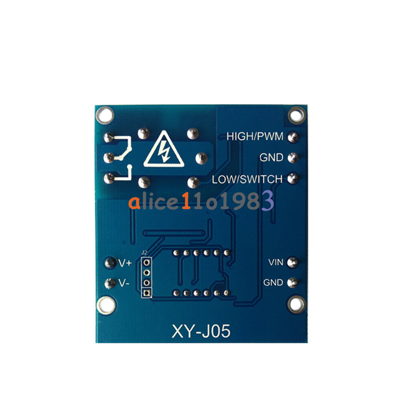 1-Channel Relay Module Trigger Delay Cycle Timer Circuit Switch Adjustable 6-30V