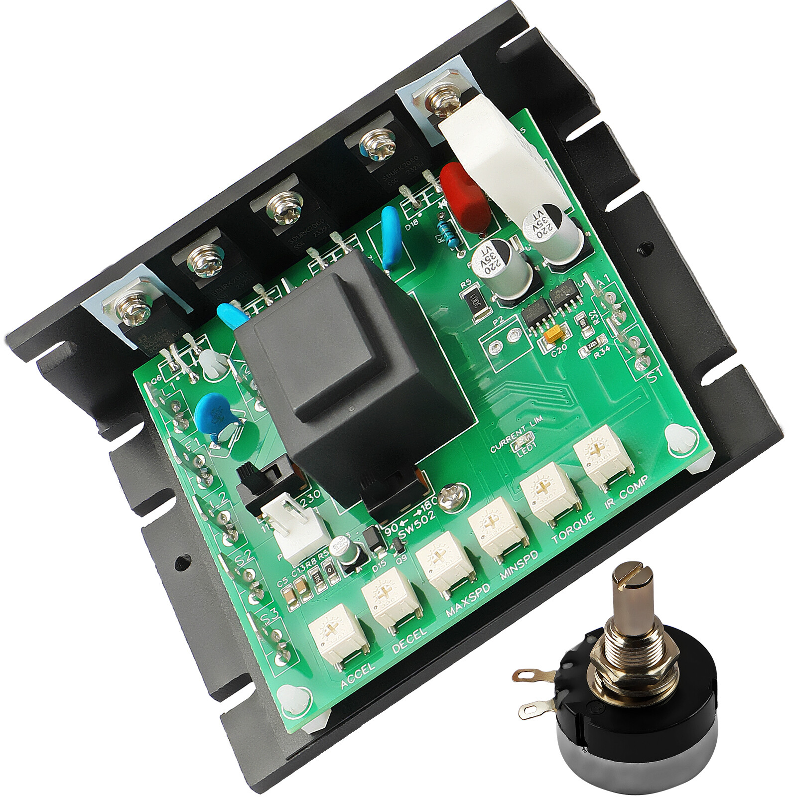 New For Minarik MM23001C DC Motor Variable Speed Control Module 115/230V 50/60