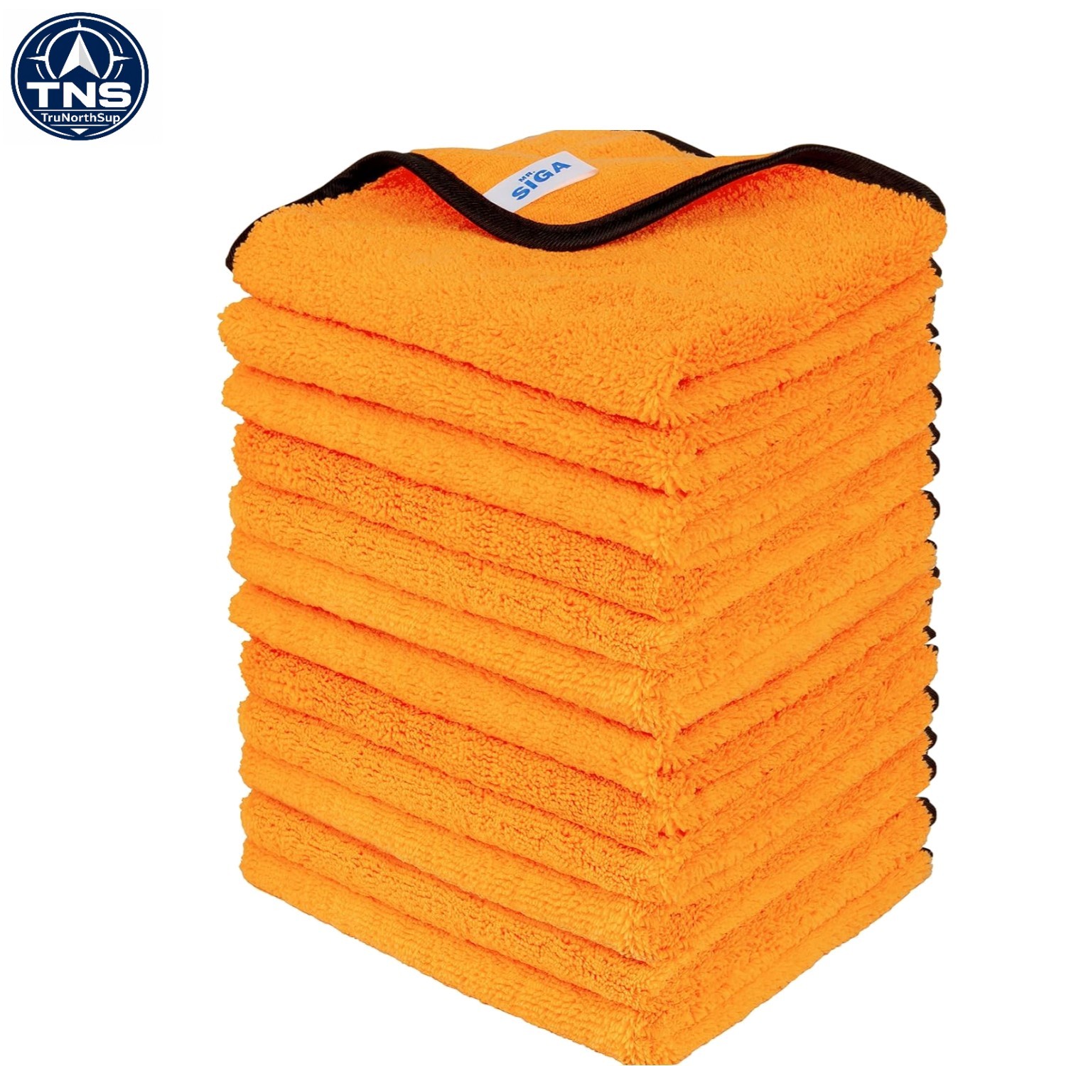 Microfiber Car Towels 12 Pack 15.7 x 23.6 Inch Super Absorbent Detailing Cloths