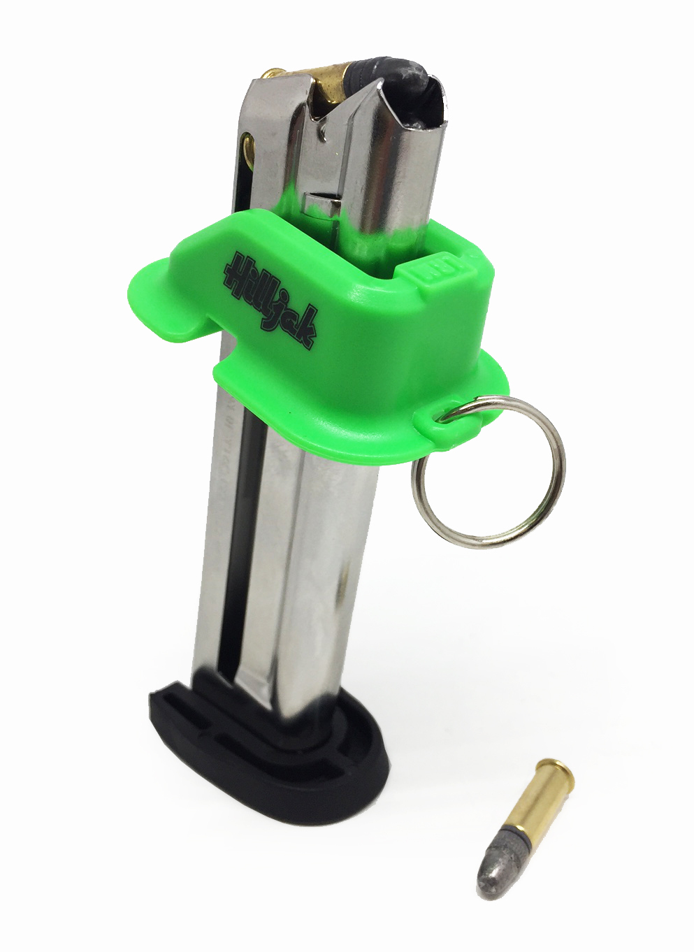 Ruger SR22 Speed loader, Hilljak Quickie Loader LRM, 2-pack Black + Neon Green