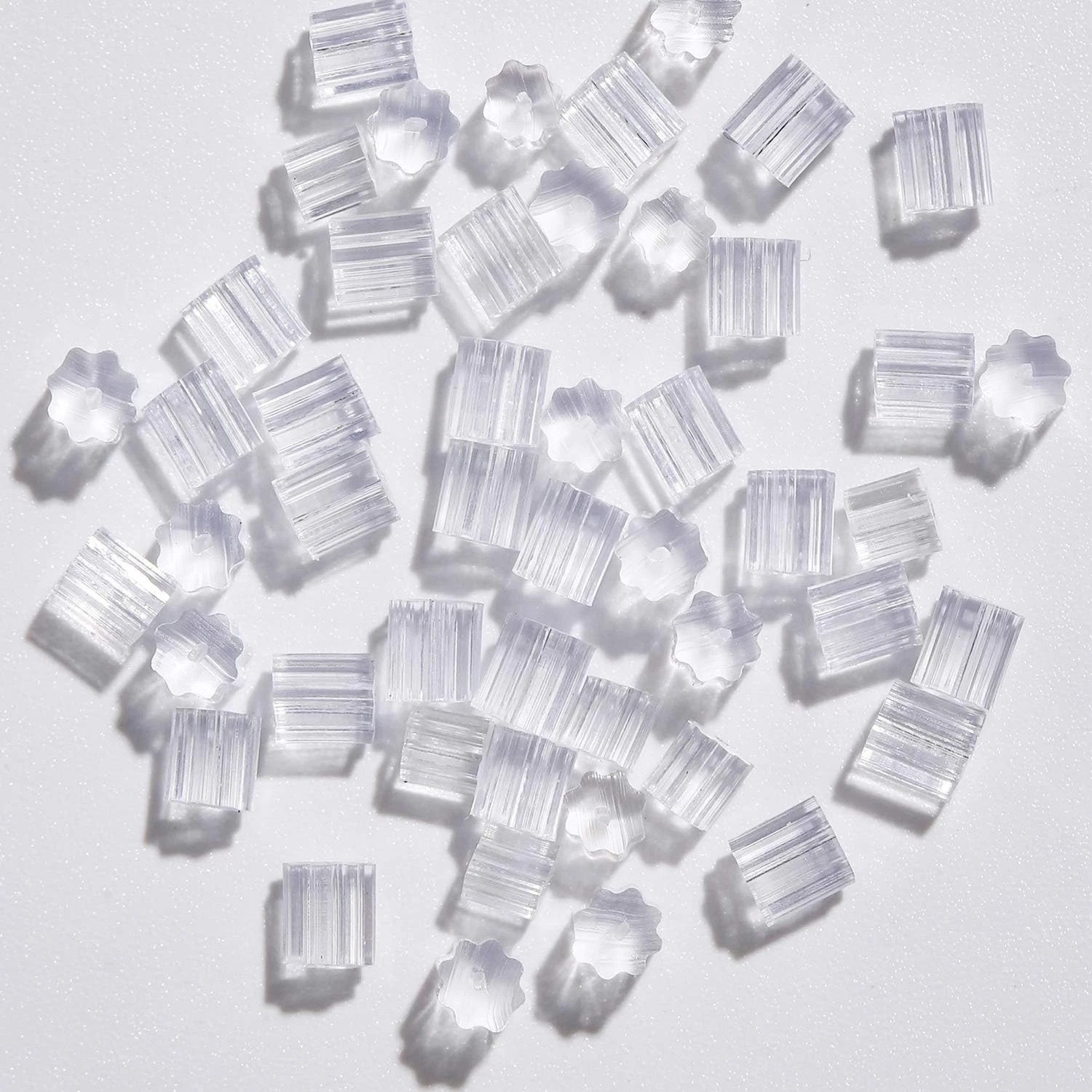 200 Silicone Earring Backs - Lightweight, Invisible & Perfect for DIY Projects