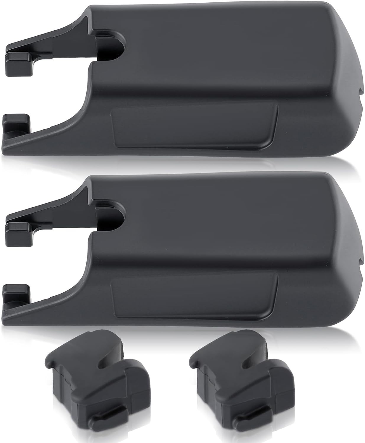 2Pcs W000050335 Front Windscreen Wiper Arm Cover Cap Push Clips Compatible