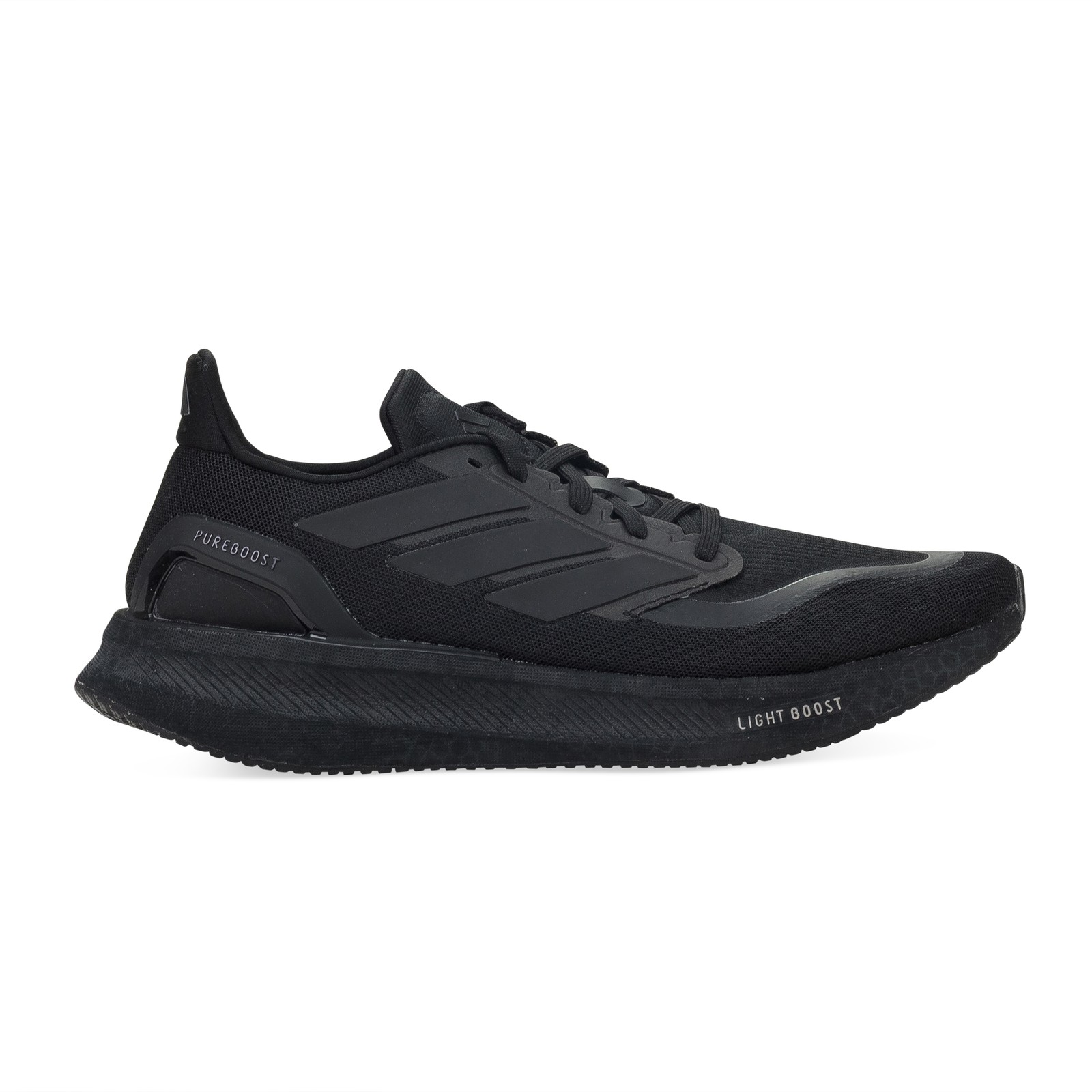 ADIDAS BLACK PUREBOOST SNEAKERS UK SIZE 10.5 $139