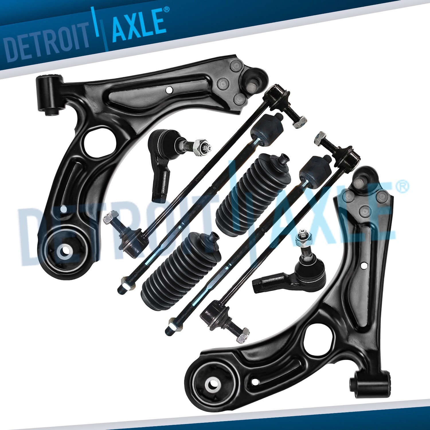 Front Suspension Lower Control Arms Assembly Kit for 2012 - 2020 Chevrolet Sonic
