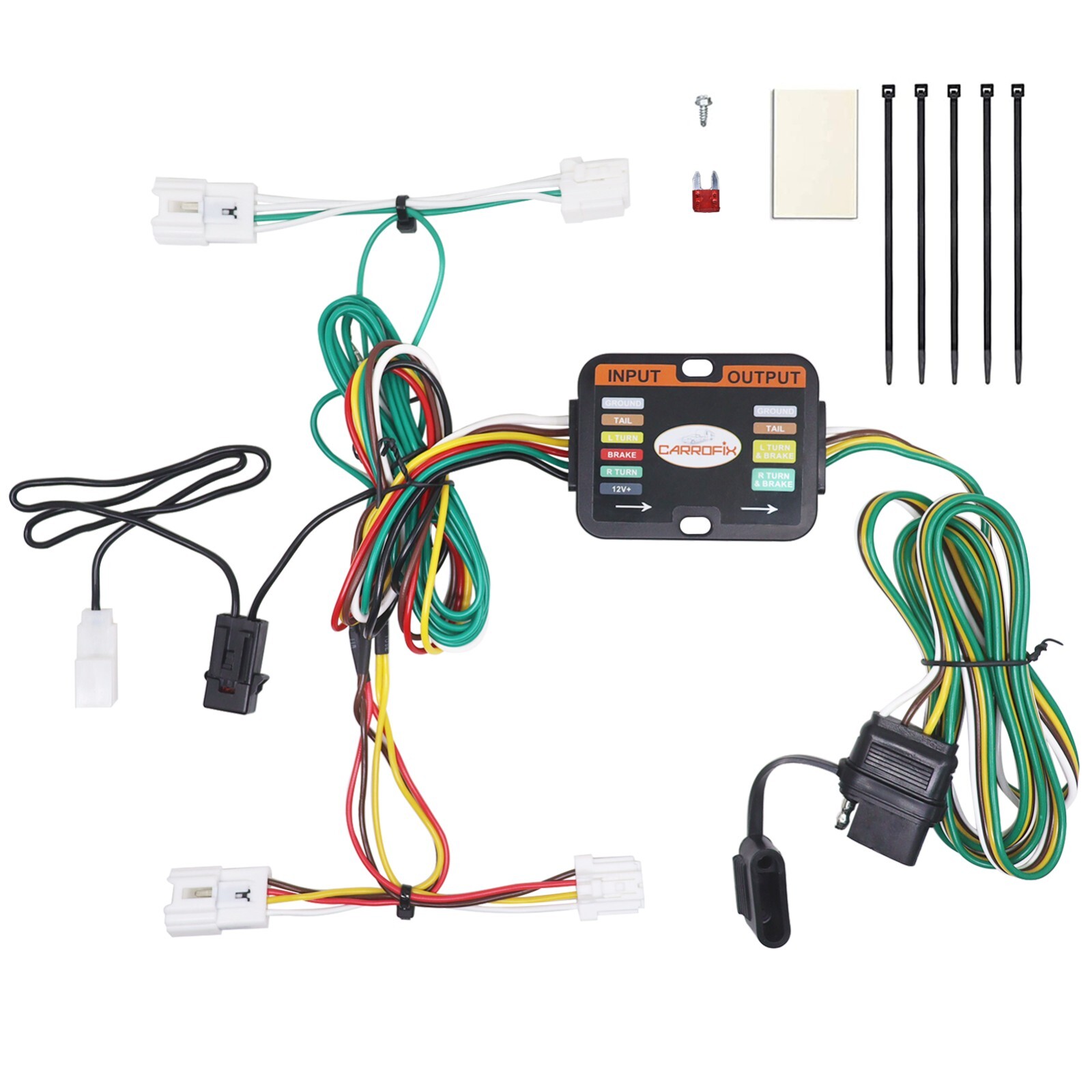 For Nissan Murano 2015-2023 Trailer Hitch Wire Harness with 4-Way Flat Connector