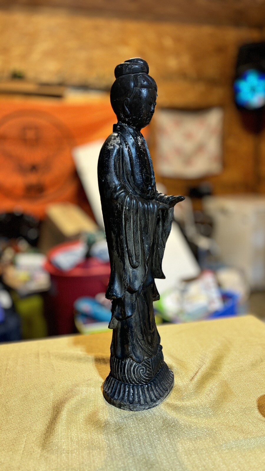 Ceramic Deity Sculpture