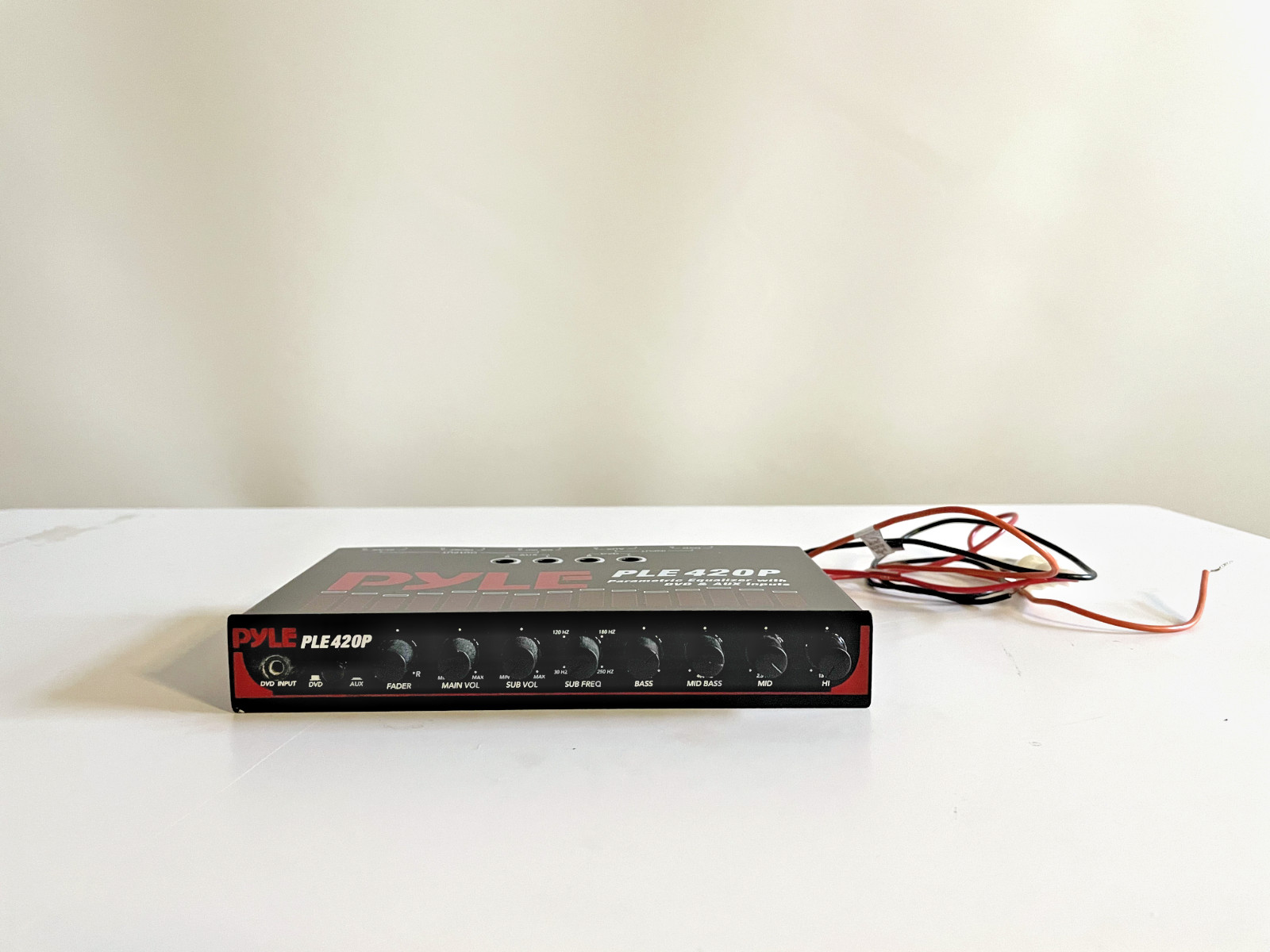Pyle PLE420P Parametric Equalizer w/ DVD & AUX