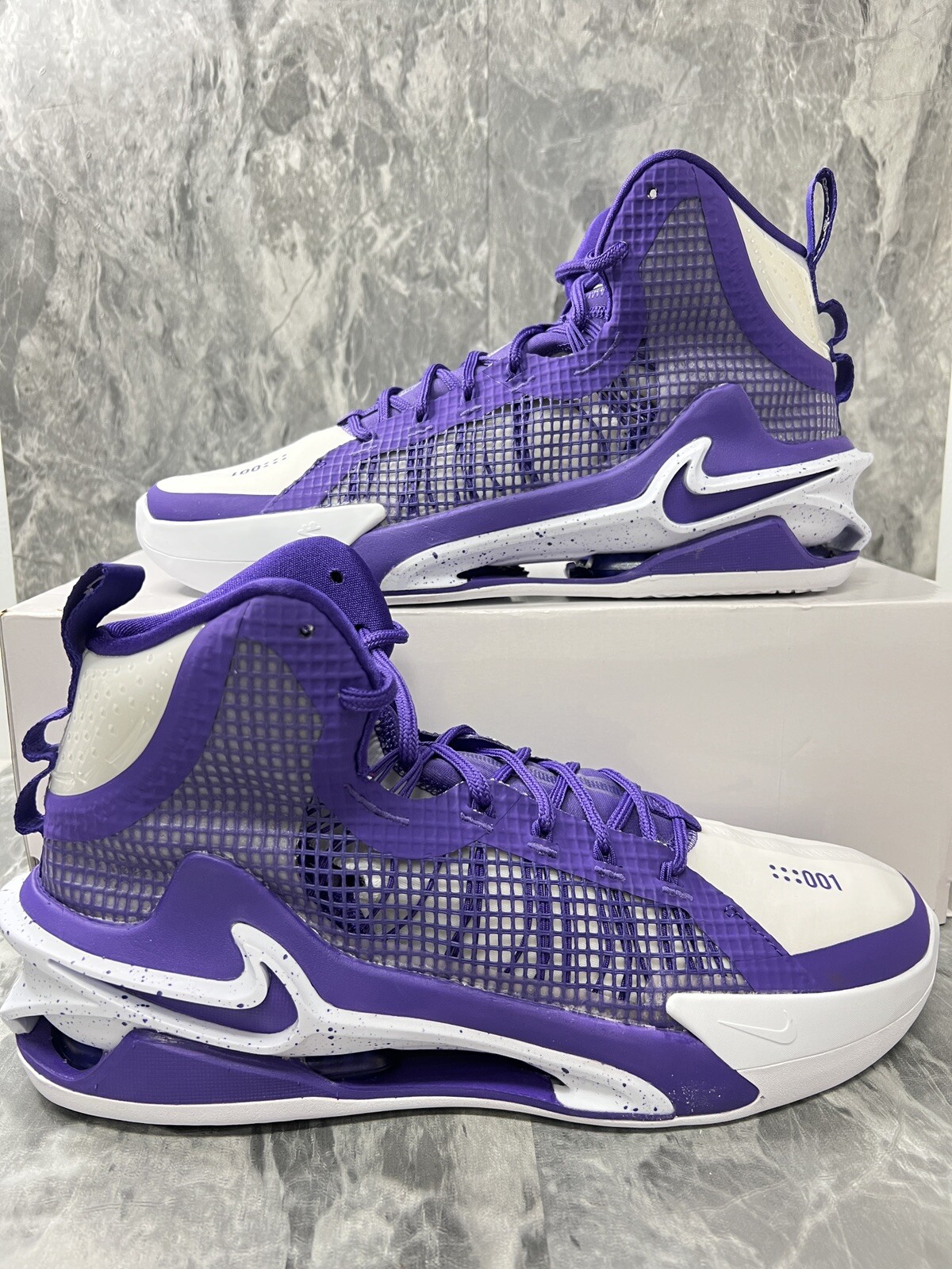 Nike Air Zoom GT Jump TB Purple White Basketball Shoes DM5038-500 Men’s 9-14