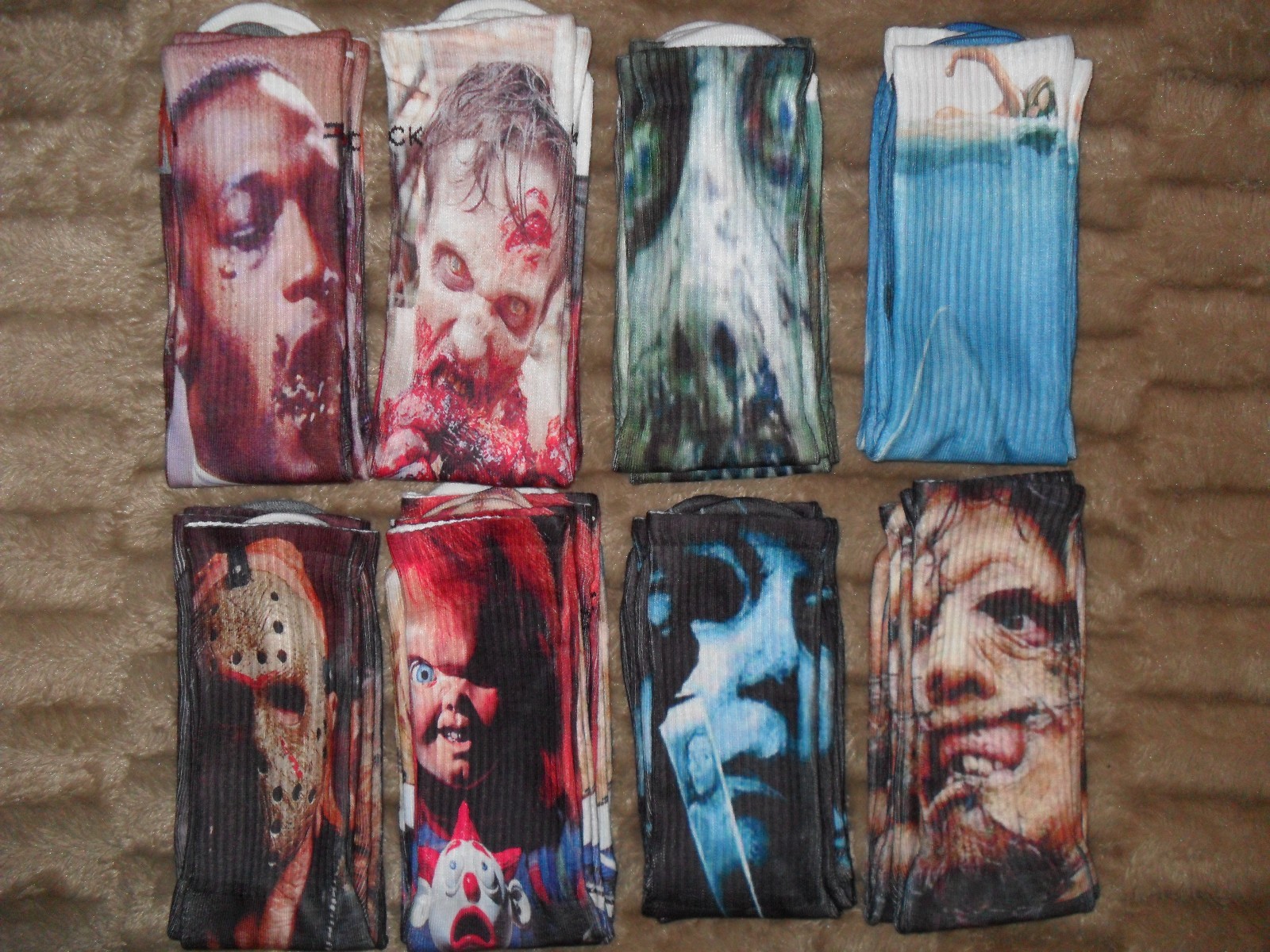 Custom Mike Tyson "Fake Love" Dry Fit socks gamma laney X XII Fighter bred