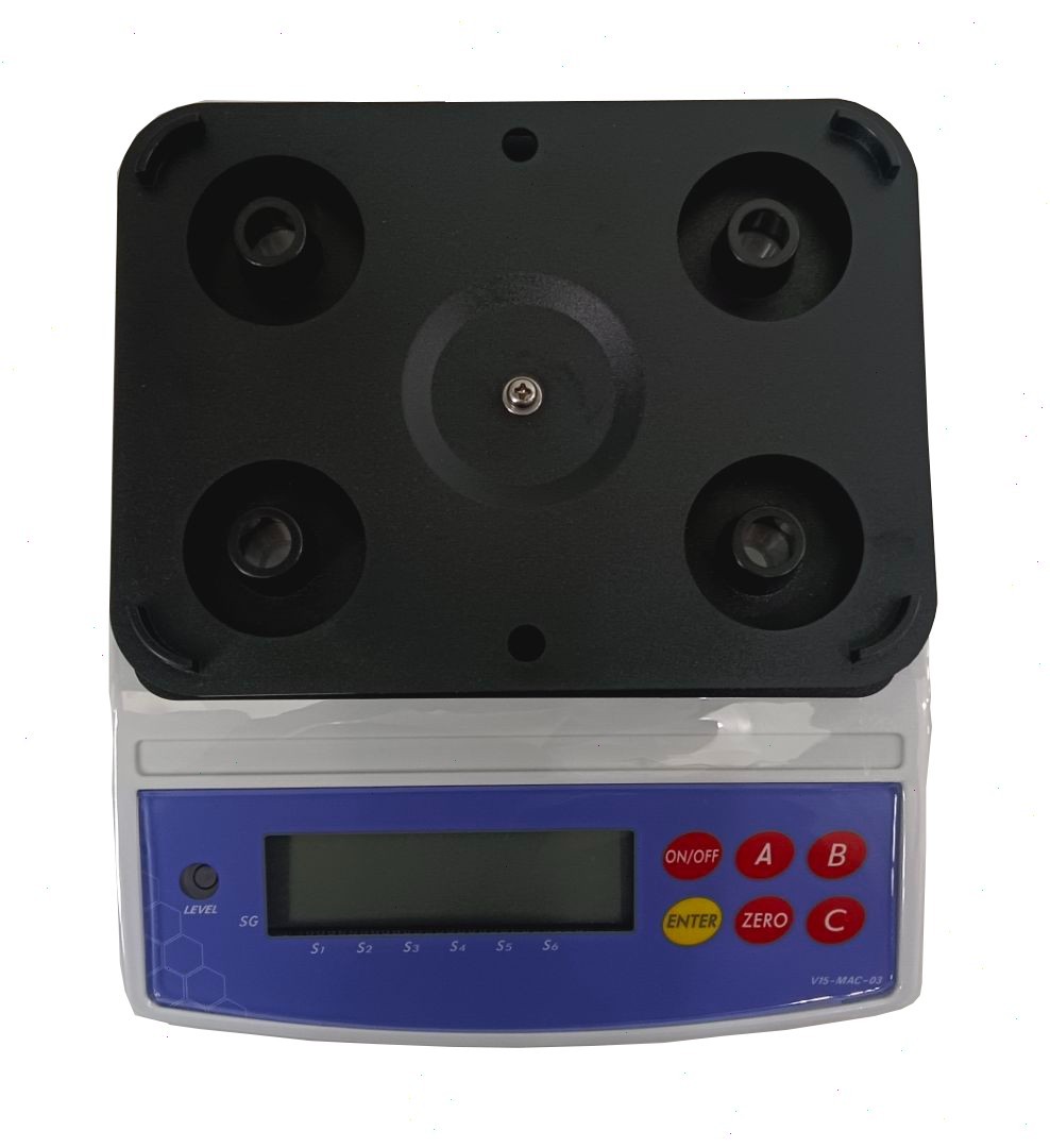Density Measurement for Solid Materials with 0.001-200g Resolution 0.0001 g/cm³