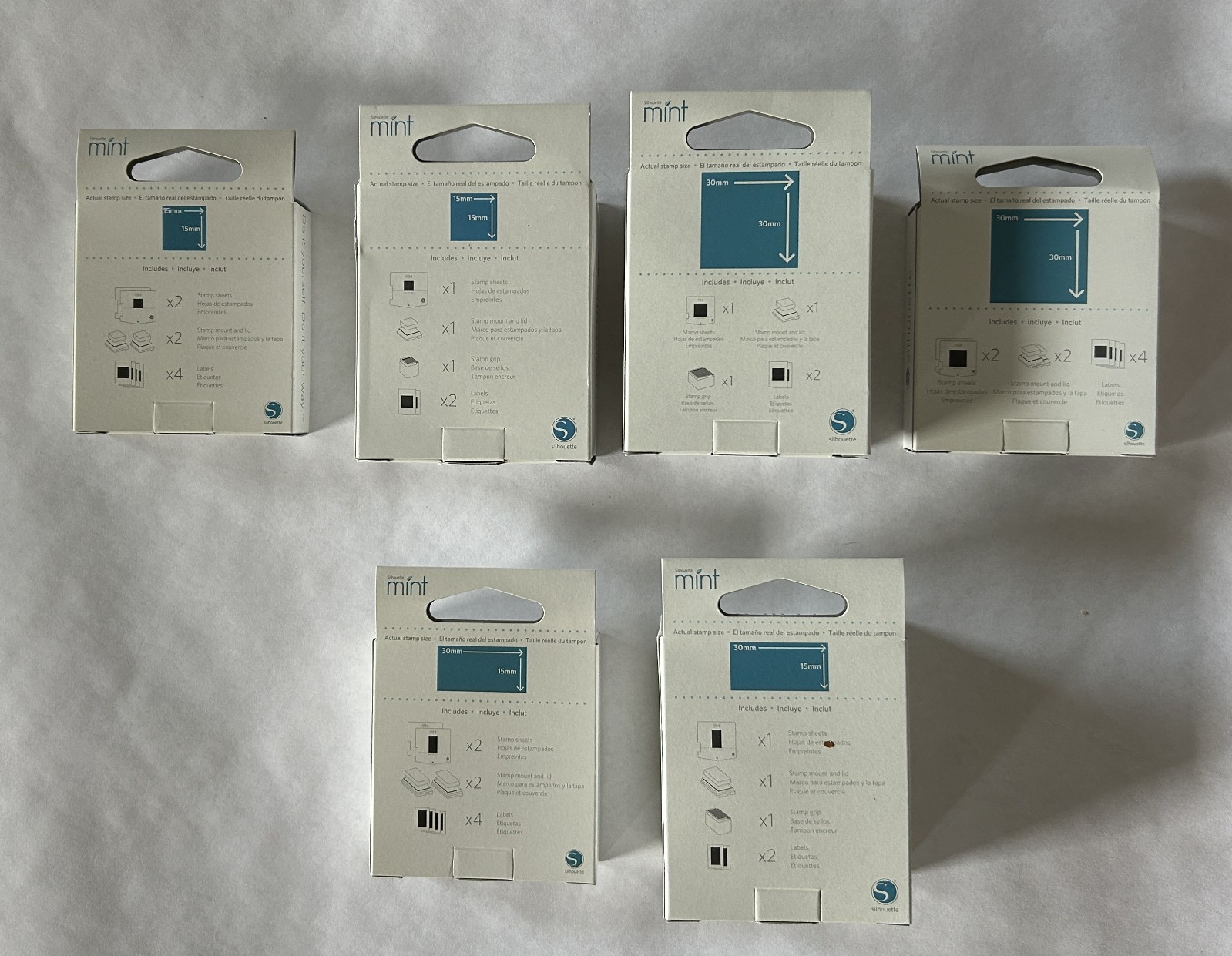 Silhouette Mint Custom Stamp Maker Machine NEW W/ EXTRAS See Description