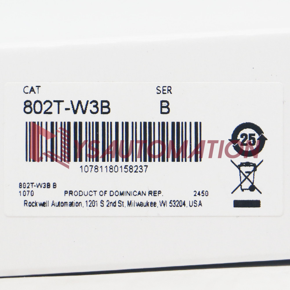 Brand New Allen Bradley 802T-W3B Rod Lever 802T Limit Switch Levers