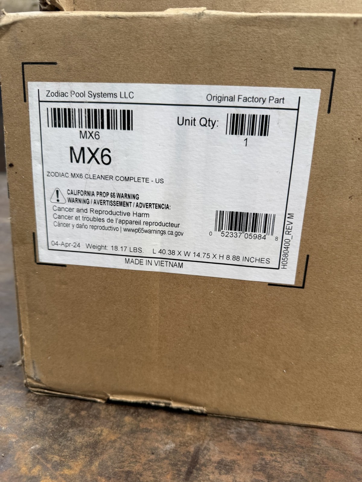 Zodiac - MX6 Advanced Suction Side Automatic Pool Cleaner