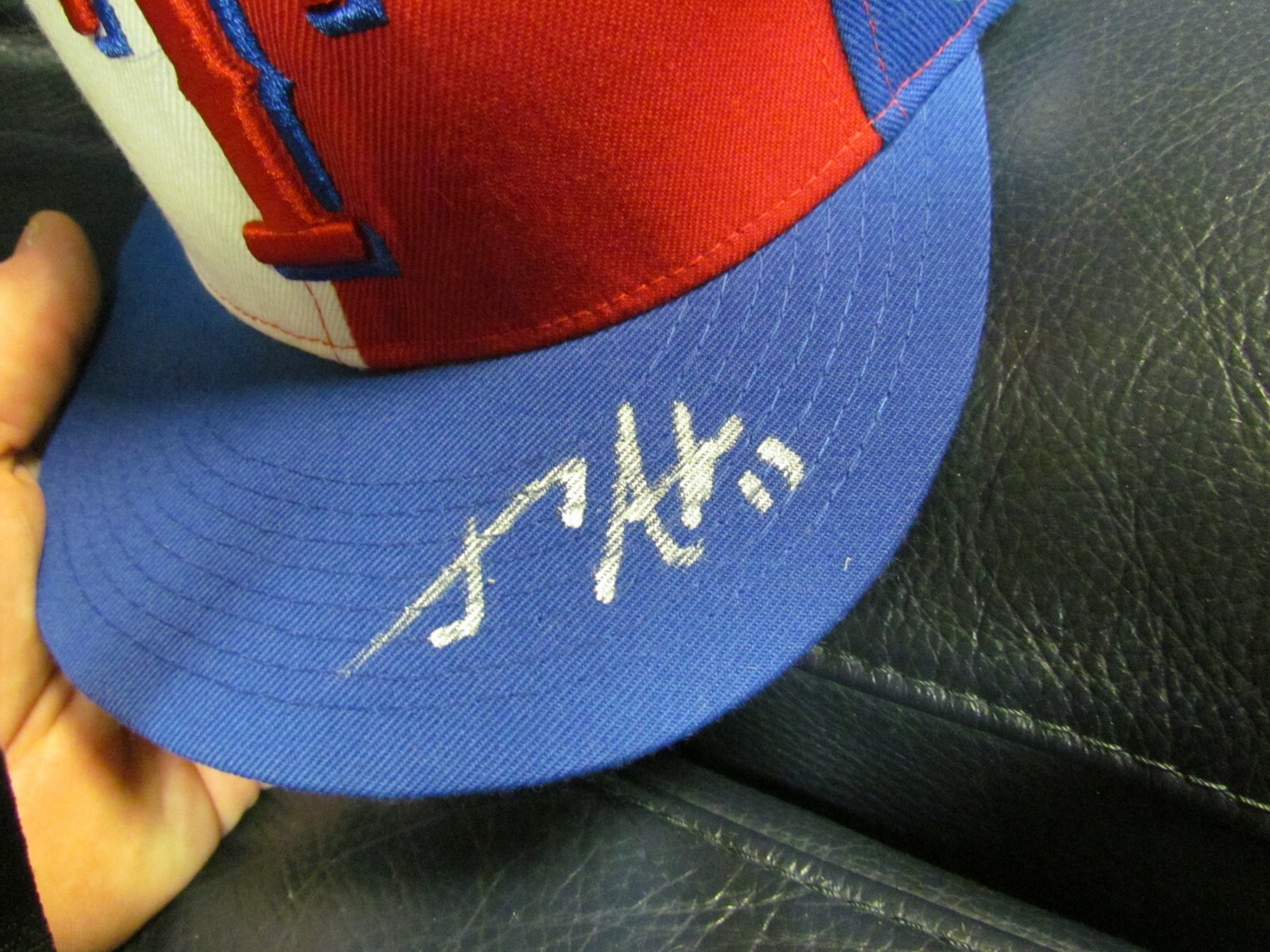 Chad Allen Autographed Baseball Hat Cap Texas