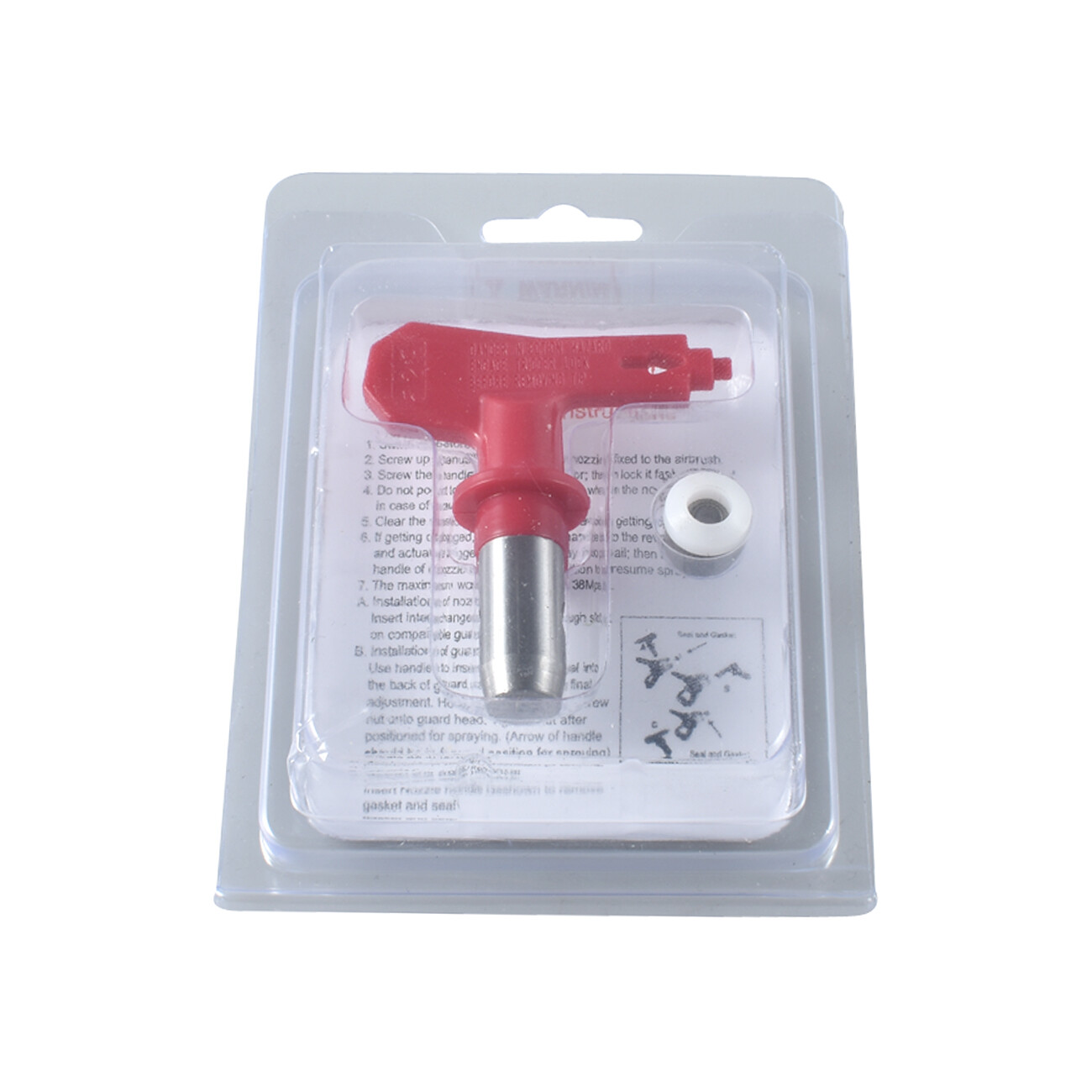 Red 529 Airless Spray Gun Tips Paint Sprayer Fit For Titan Wagner New