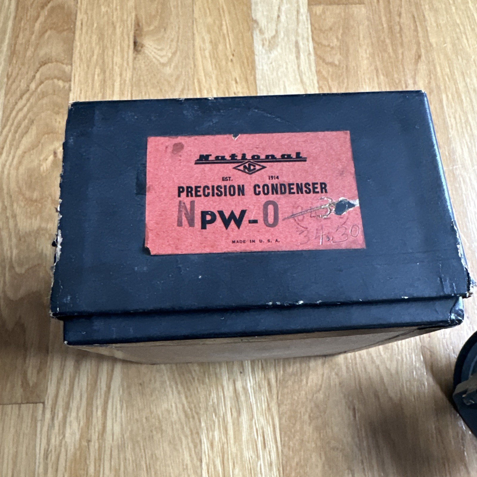 National Radio Products NPW-O Precision Condenser