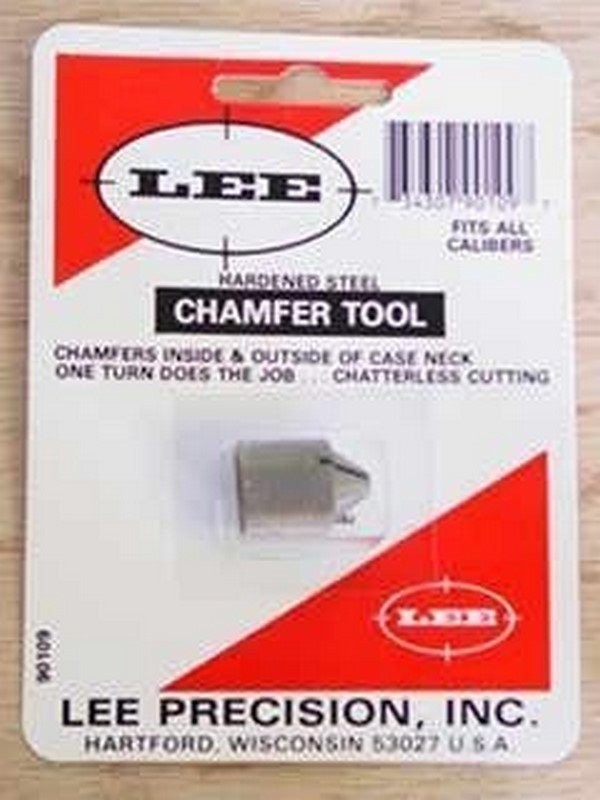Lee Reloading Hardend Steel Chamfer & Deburring Tool 90109