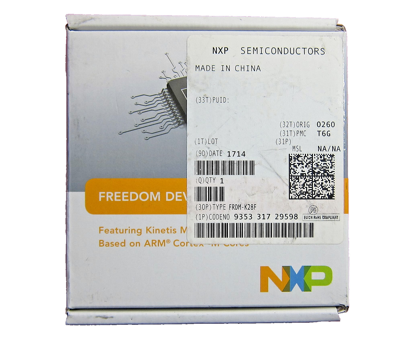 Genuine New NXP Semiconductors Freedom Board for Kinetis K28F