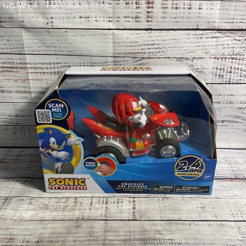 NEW Sonic The Hedgehog Sega All Stars Racing Knuckles The Echidna R/C Car