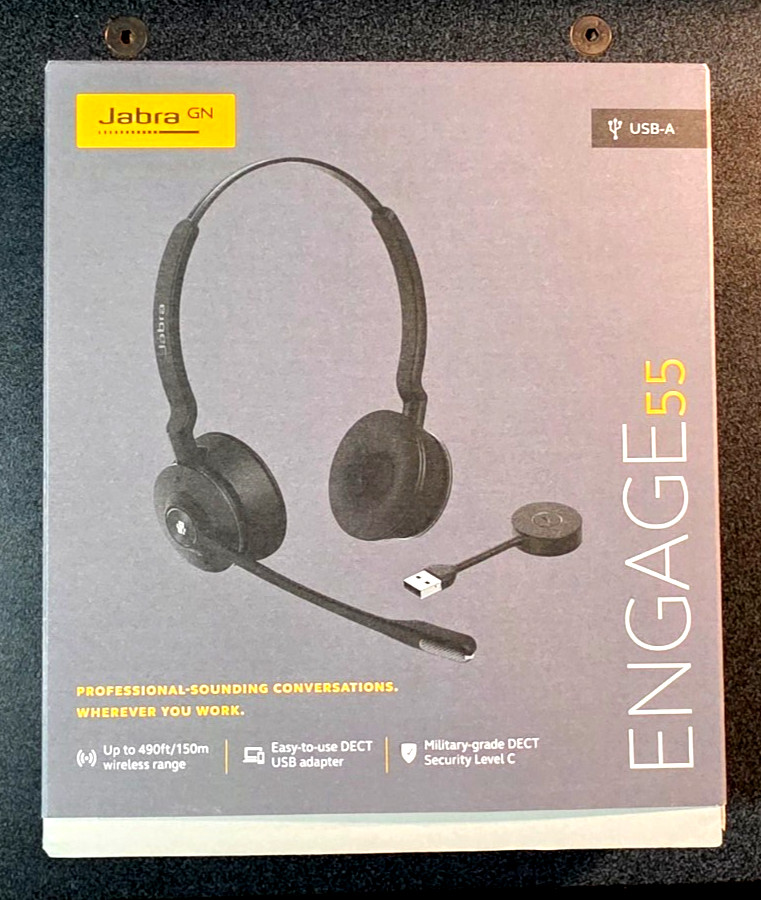 Jabra Engage 55 USB-A MS  Wireless Headset 9559-450-125