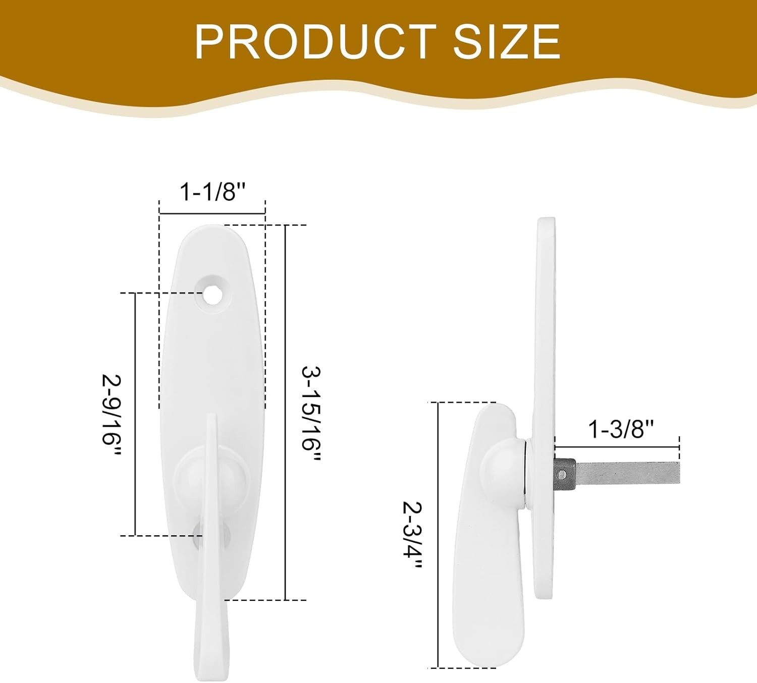 2573609 Replacement Thumb Latch For Andersen Sliding Door Lock Narroline