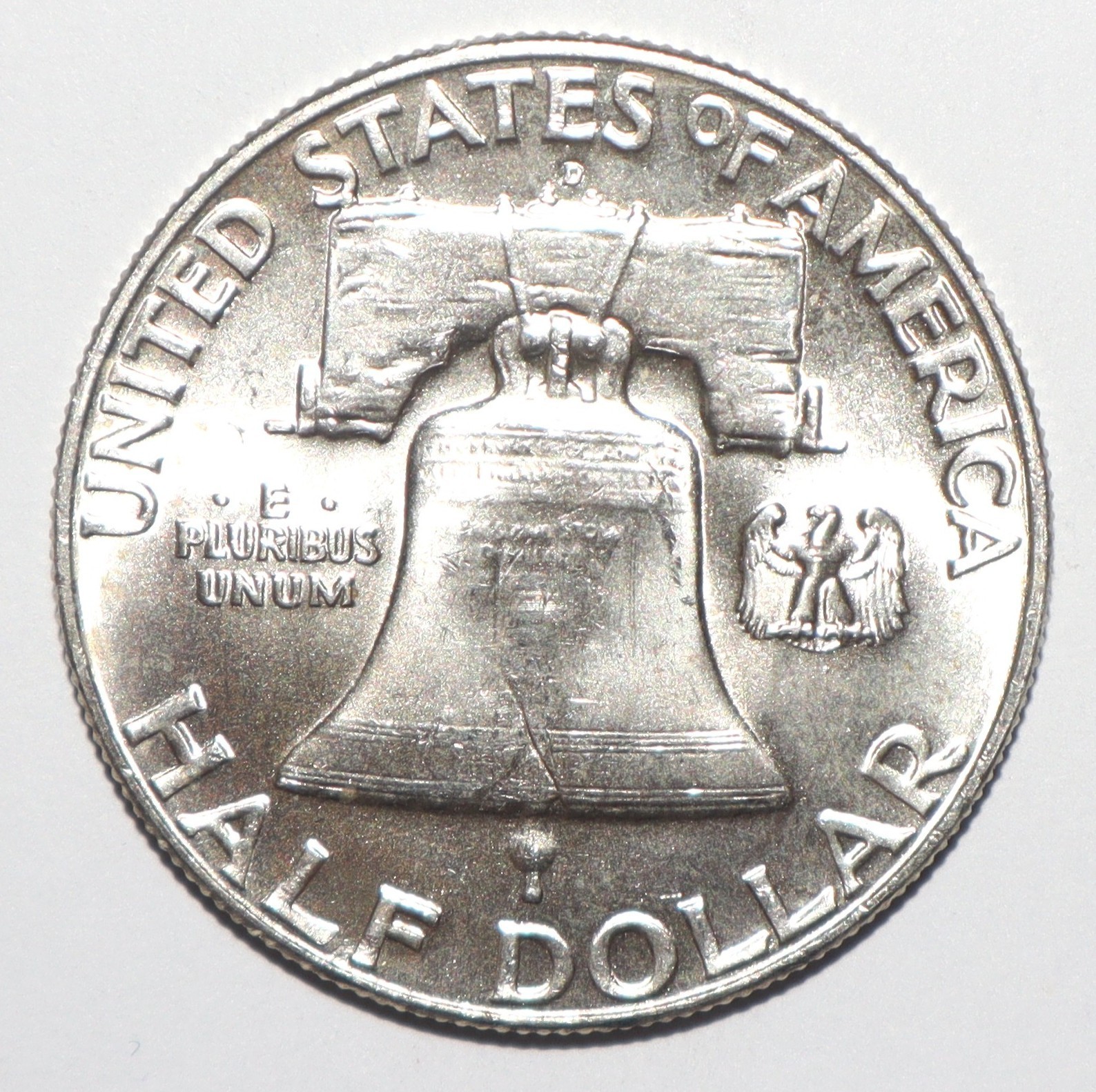 1960 D Franklin Half Dollar CHOICE BRILLIANT UNCIRCULATED (I291)