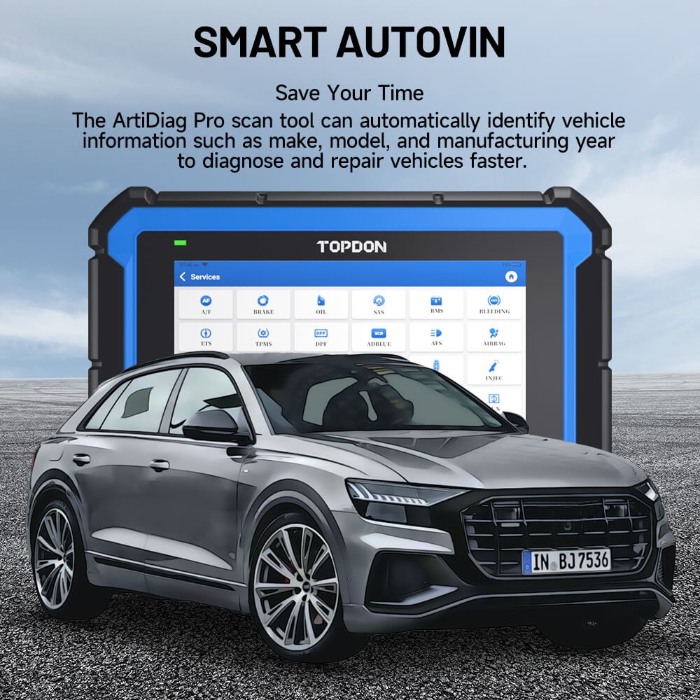 🔥TOPDON ArtiDiag PRO V2.0 All Systems Diagnosis Bidirectional OBD2 Scanner