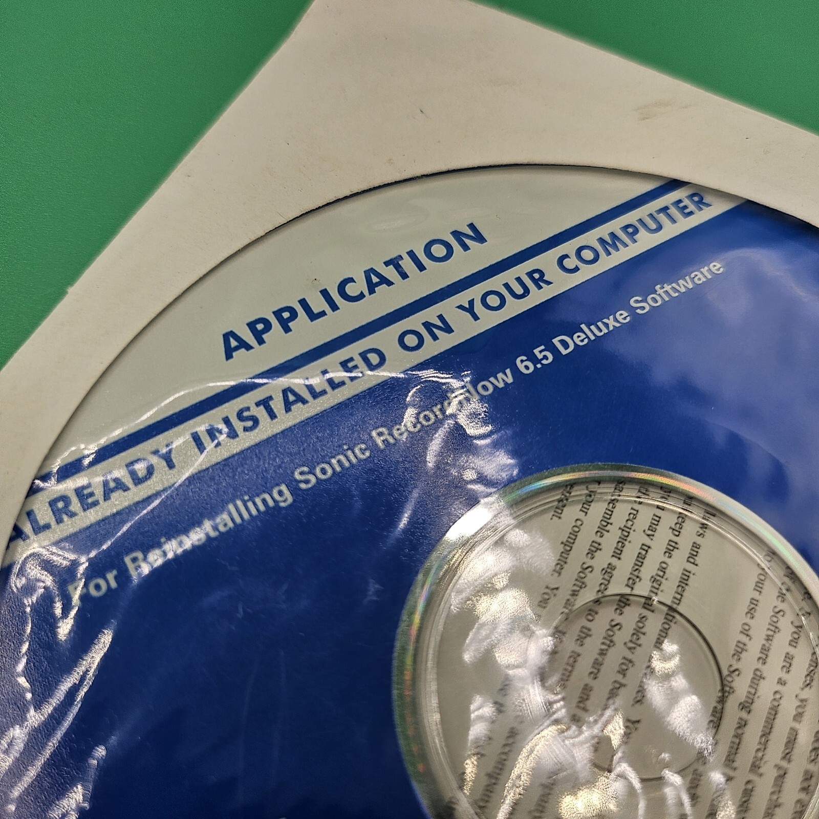 Dell Application Reinstalling Sonic RecordNow 6.5 DELUXE Software BRAND NEW CD
