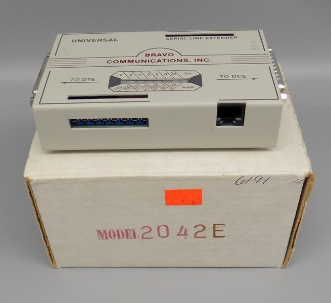 Universal Serial Line Extender Bravo Communications Inc 2042E Not Tested AS IS