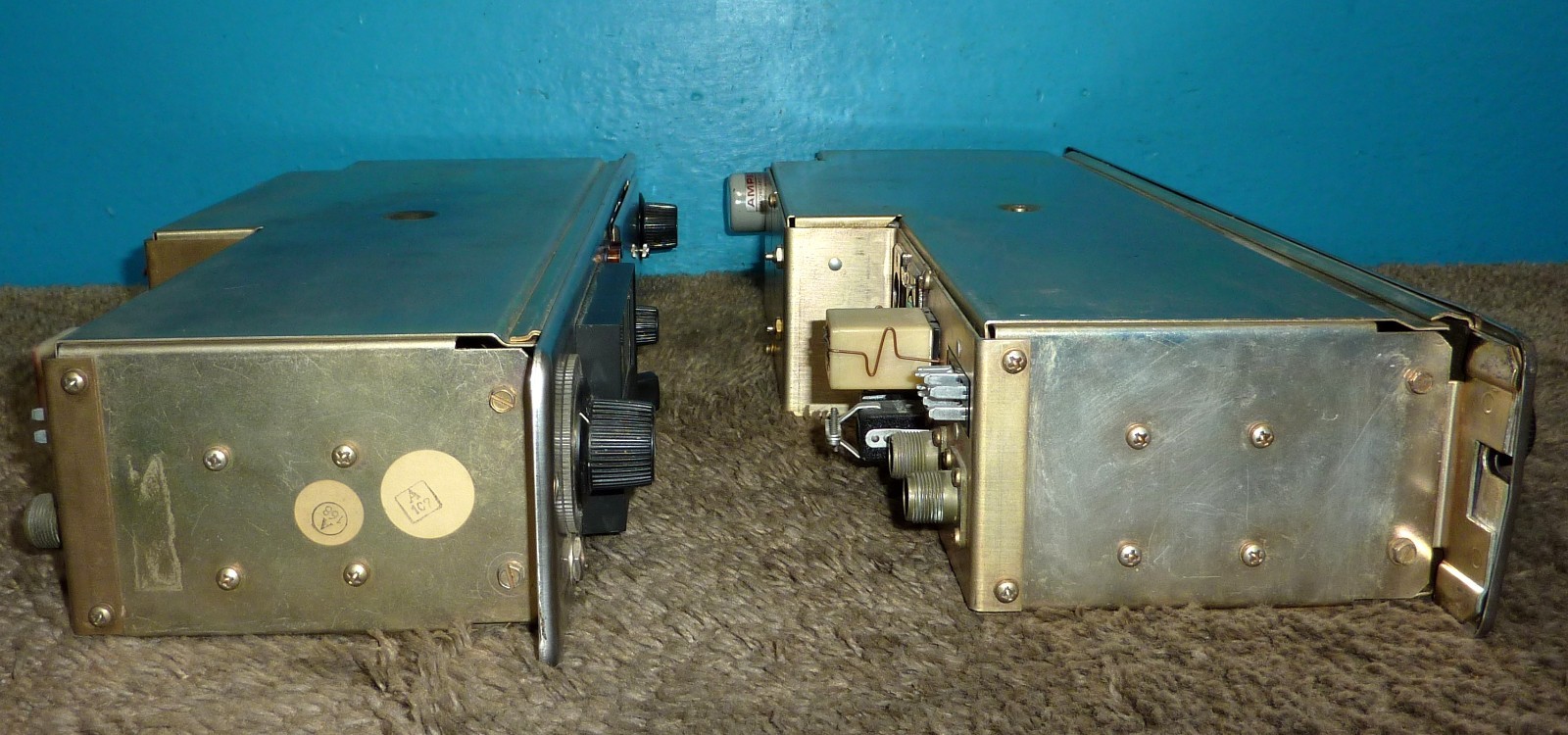 2 Ampex Microphone Preamplifiers for AG-440 w/ Input Transformers & Modules