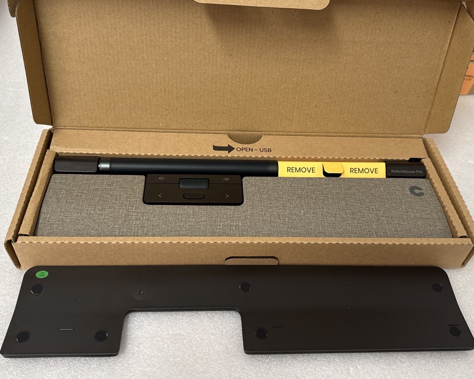 NEW Contour RollerMouse Pro Wired Ergonomic Rollerbar Mouse USB Grey
