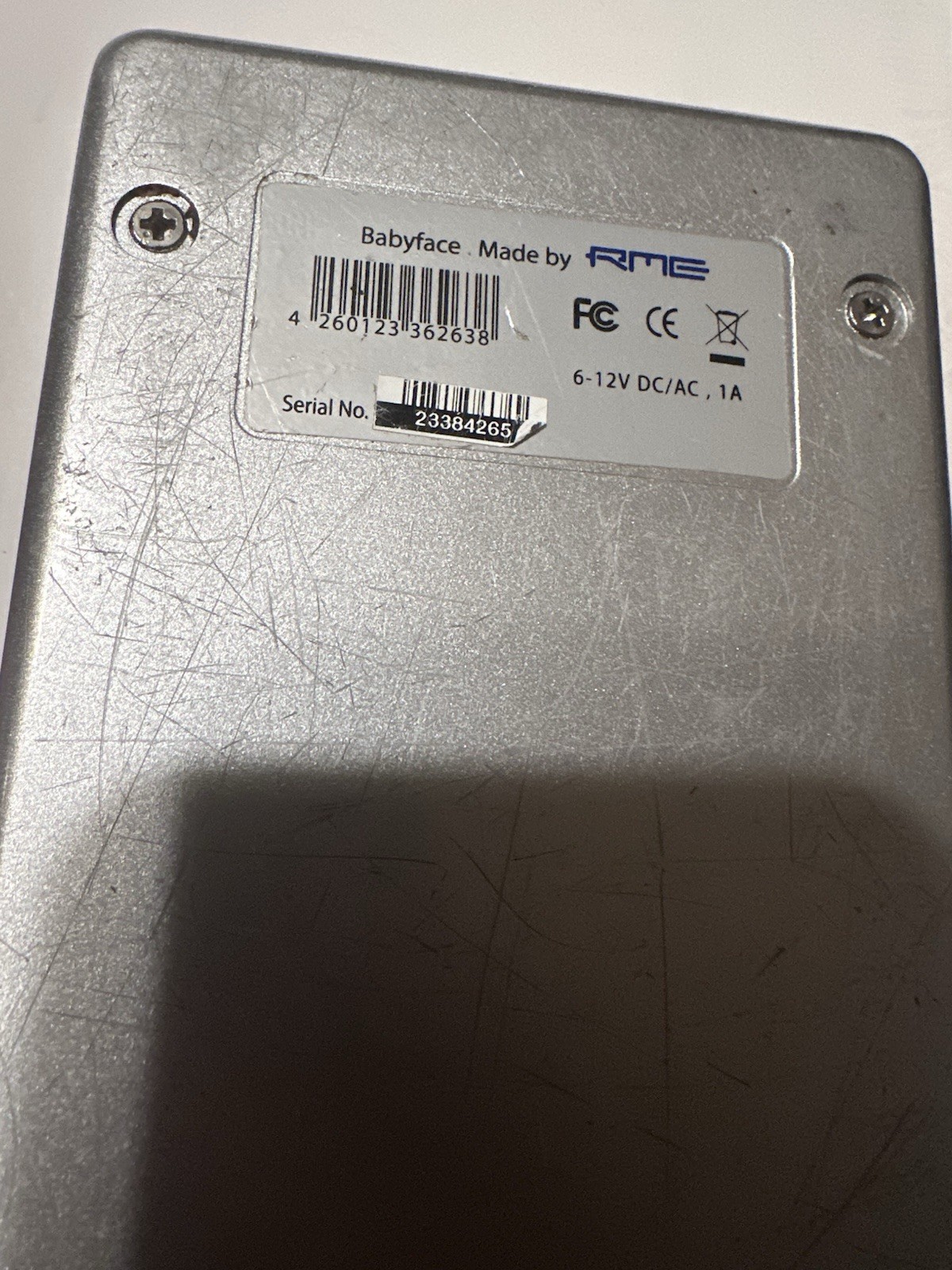 RME BabyFace USB interface Used