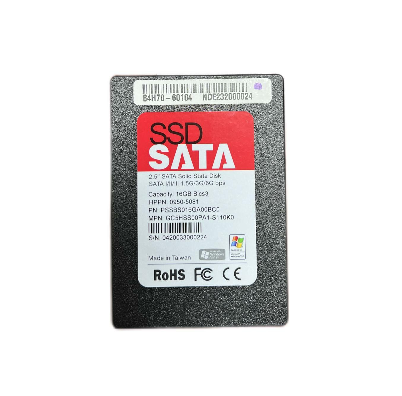 B4H70-67155 B4H70-67048 For HP Latex 310 330 360 SSD 2.5in 16GB HDD SSD NEW