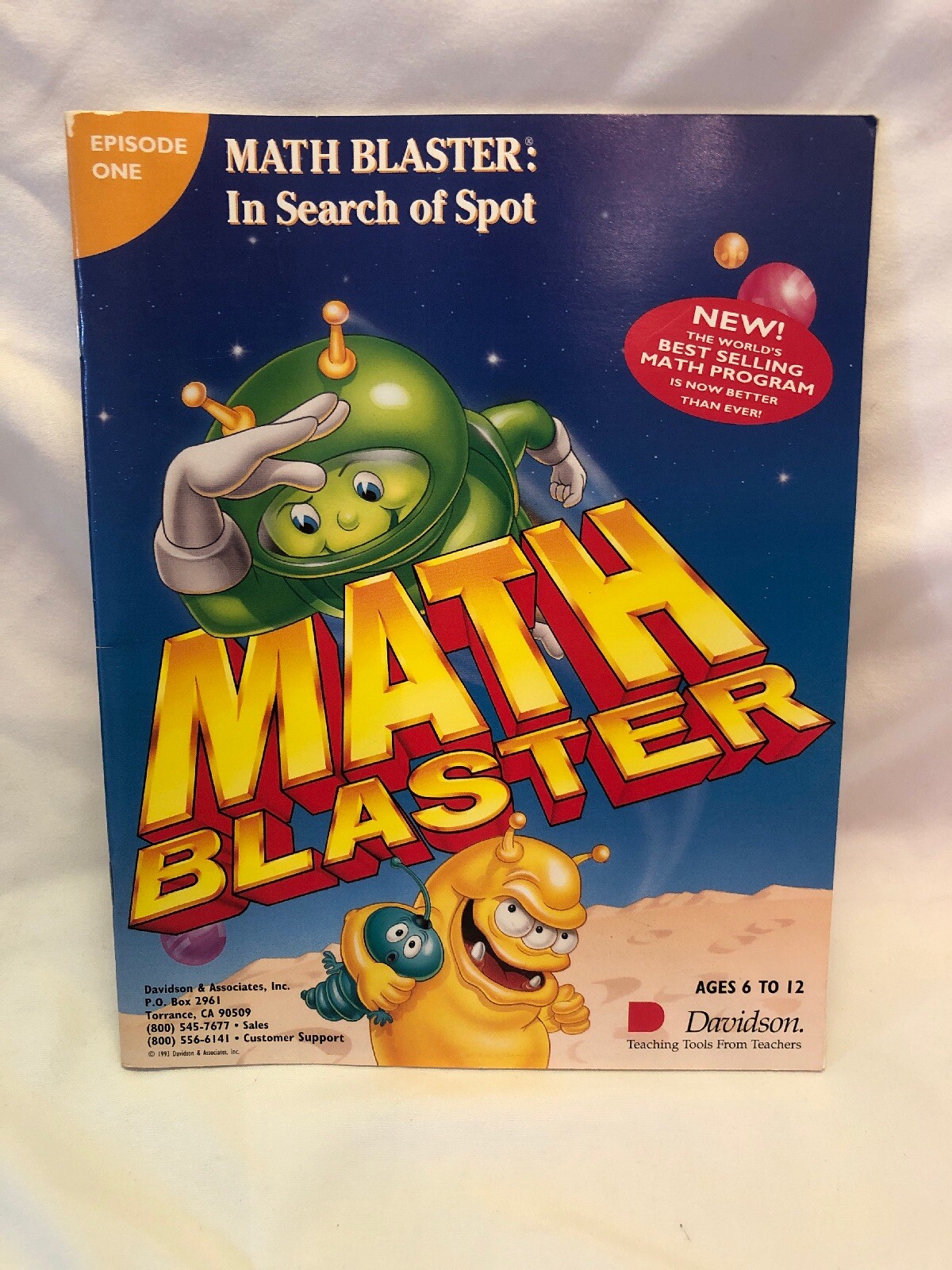 Math Blaster Episode One: In Search of Spot -  **Manual Only**  R1