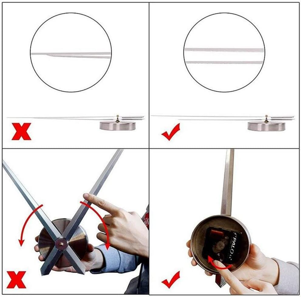 3D DIY Wall Clock Creative Design Mirror Surface Wall Decorative Sticker Watches