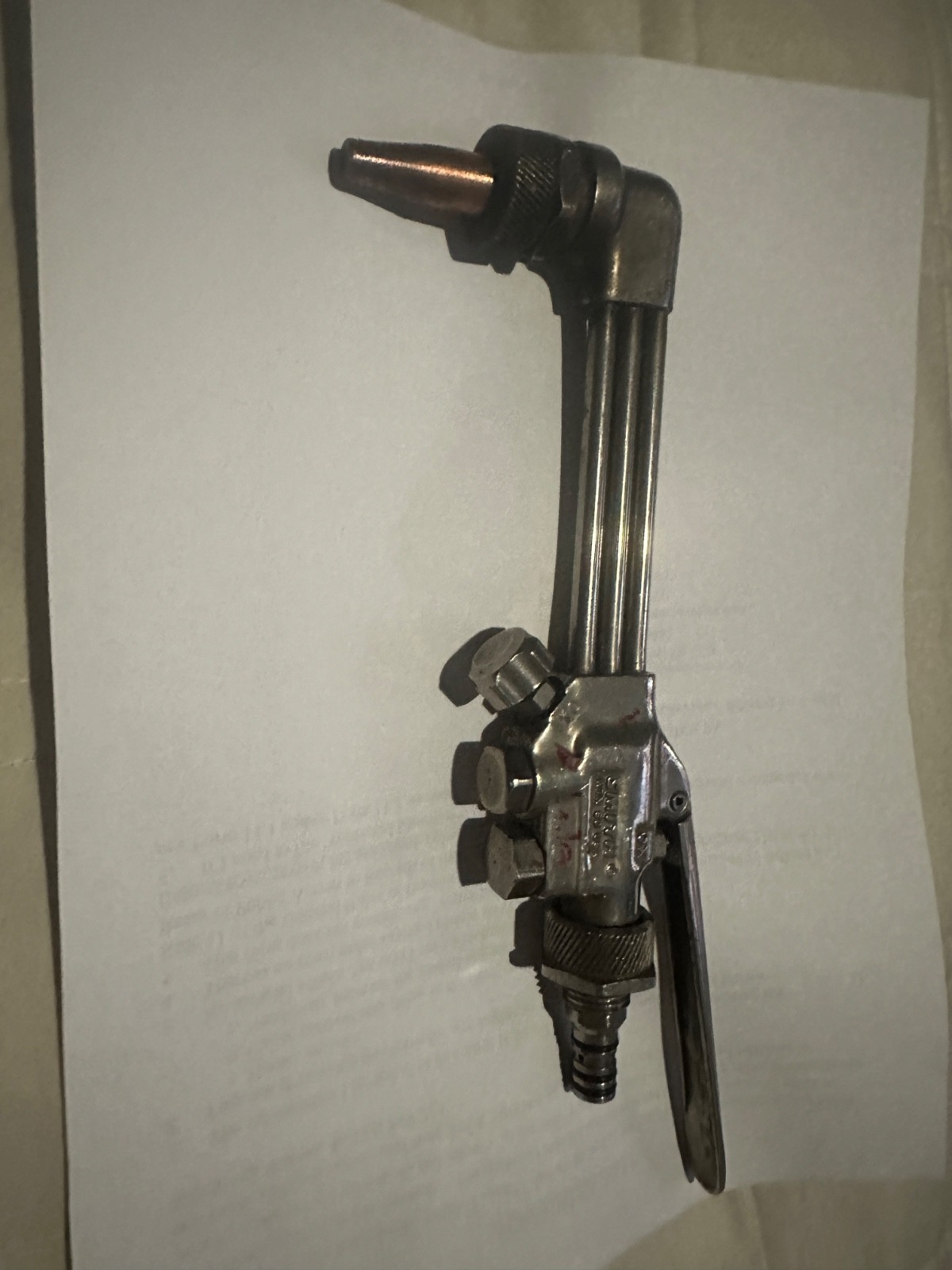 Miller Smith Lifetime AC309 Cutting Torch Attachment Head with tip