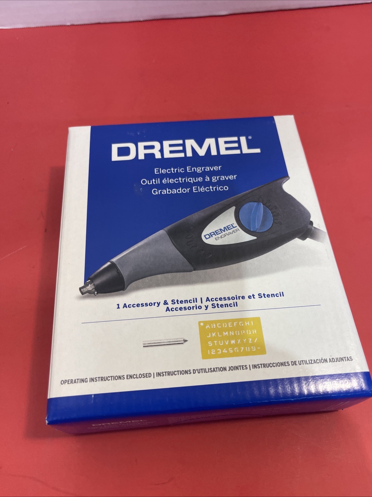 Dremel Electric Engraver Engraving Tool Kit Metal Plastic Wood Glass Leather Car