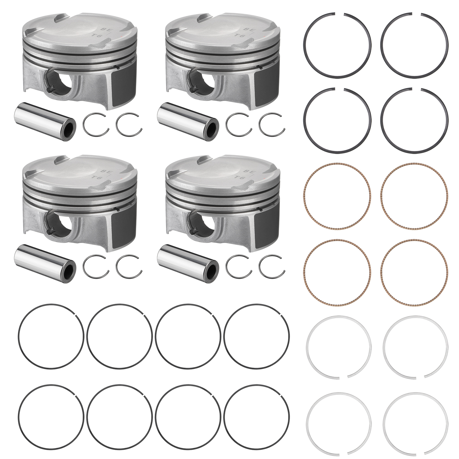 230402BAA0 STD Engine Piston Rings Set G4FJ for 2013-2017 Hyundai Veloster 1.6T