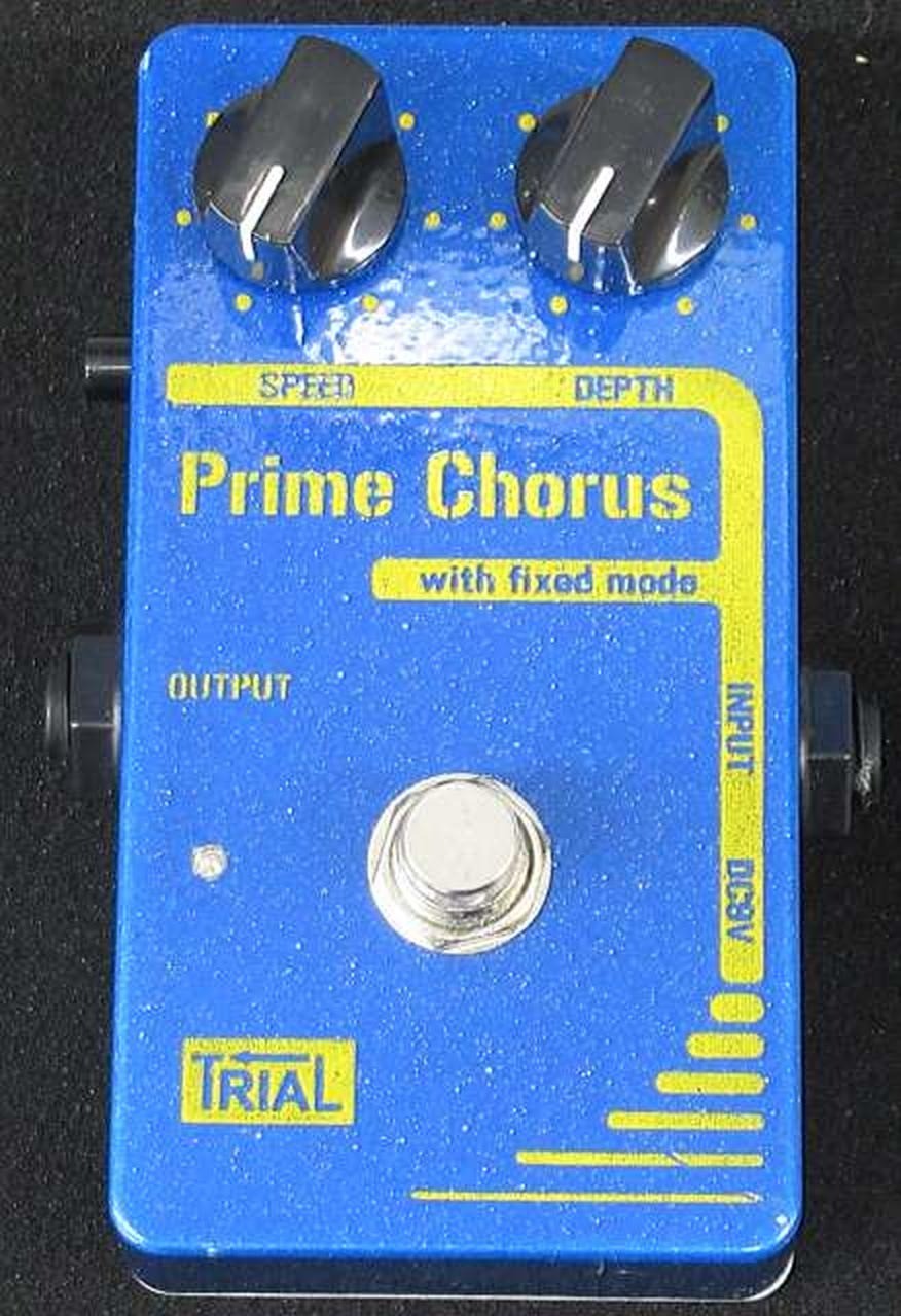 TRIAL Prime Chorus Analog Chorus Guitar Pedal with No-Vibe Switch Made in Japan