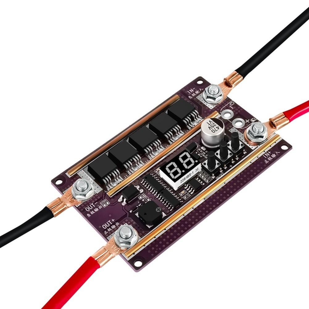 DIY Spot Welding Controller Board with Adjustable Power for Metal Sheets