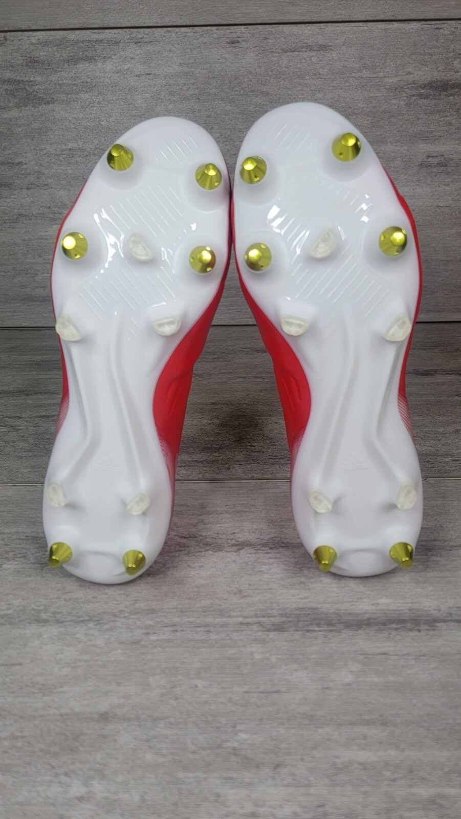 Adidas Copa Sense.1 SG FY6201 Soccer Cleats Football Boots Red White Size 7
