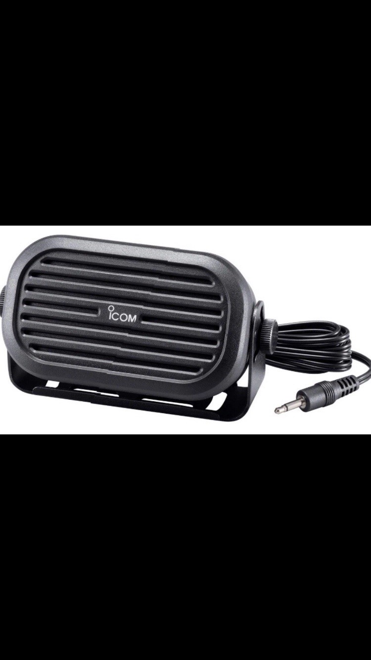 Icom SP-35 5 Watt External Speaker With 3.5mm Speaker Jack For Mobile Radios