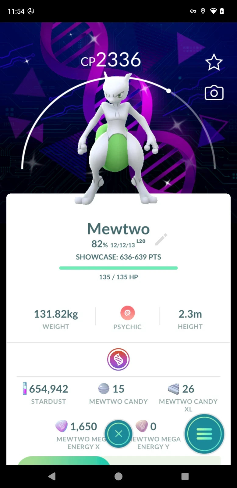 Pokemon Shiny Mewtwo Background Go Fest 2026 - Tr.a.d.e 20k or P.T.C