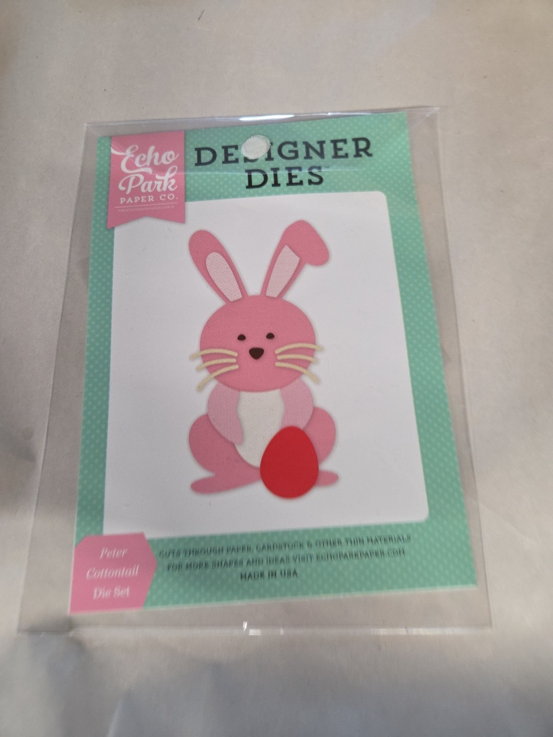 Echo Park Peter Cottontail Die Set
