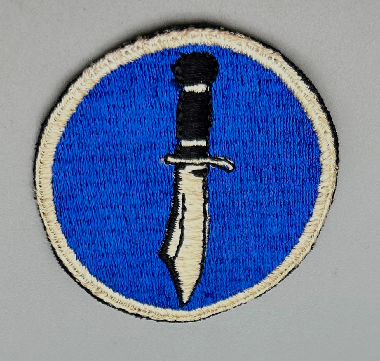 WWII United States Army Kiska Task Force Shoulder Sleeve Insignia Patch RARE