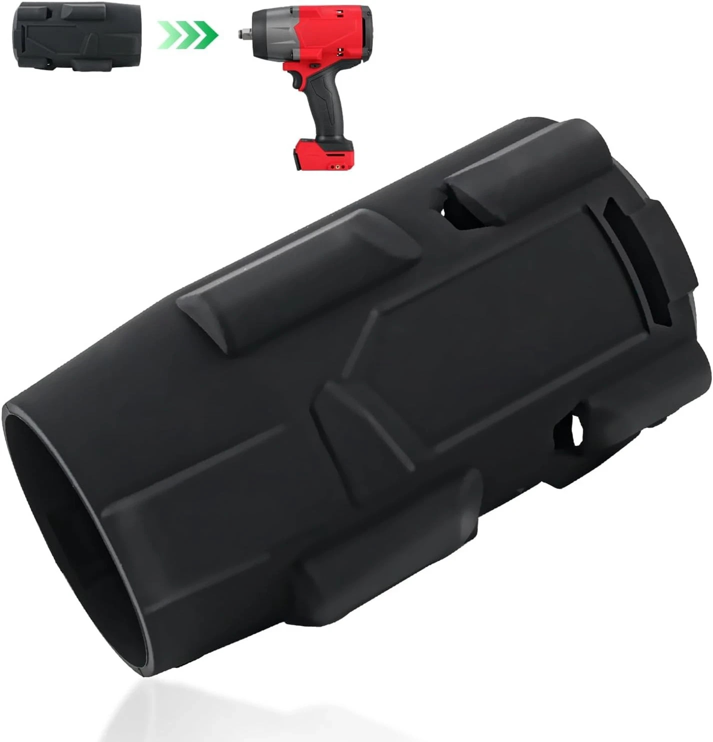 49-16-2960 Protective Boot Compatible with Milwaukee M18 Fuel Black
