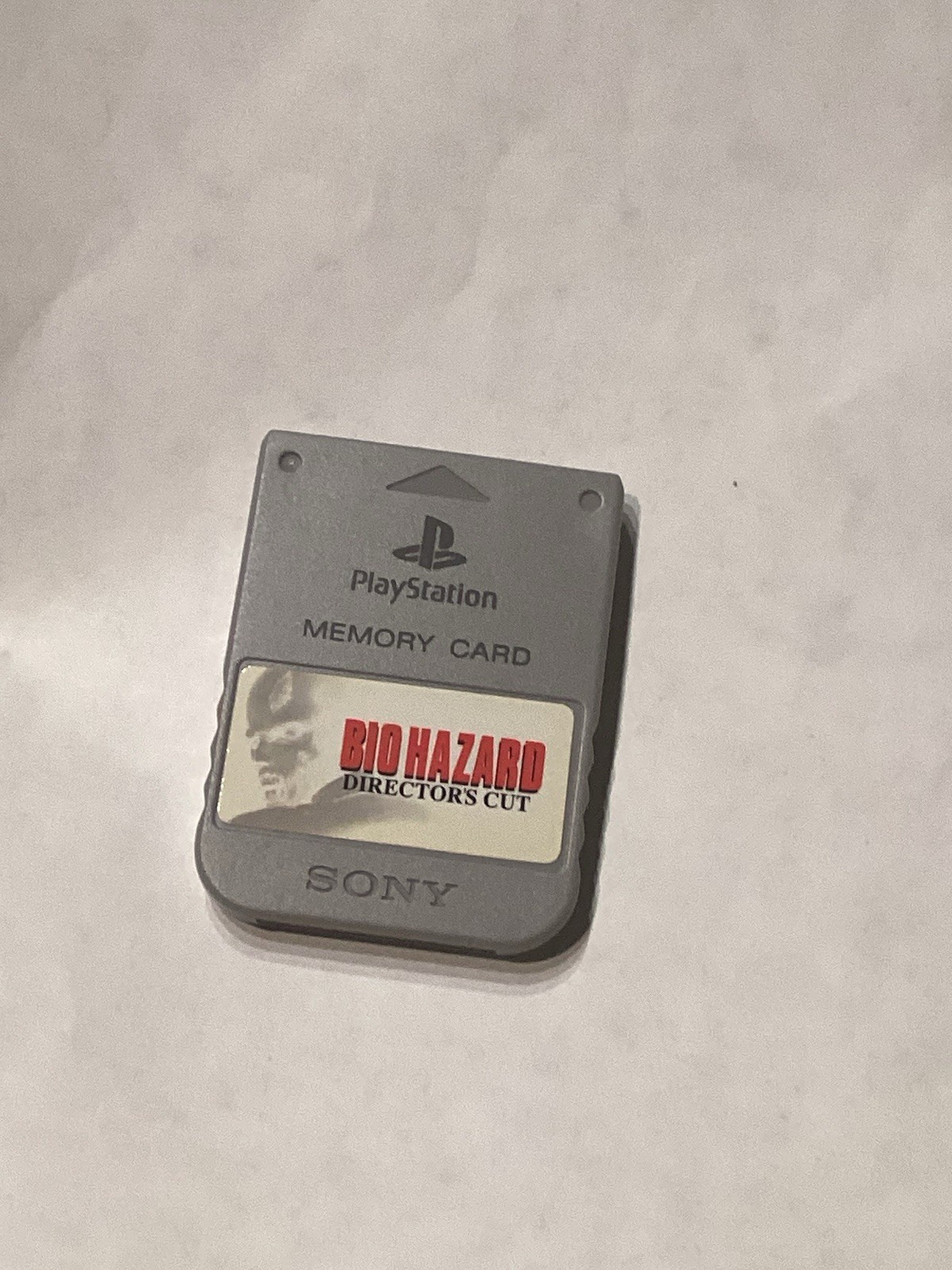 Resident Evil Director’s Cut Memory Card